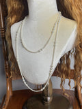 Necklace Beaded White