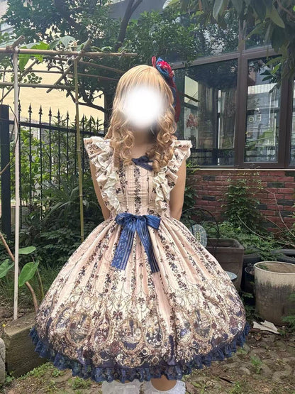 Strawberry Alice Lolita JSK Dress - Bear Tea Party