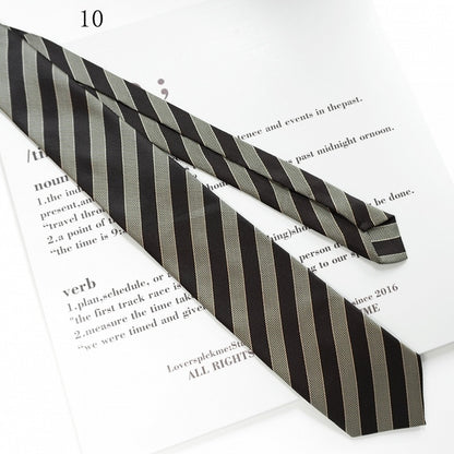 Tie JK Striped 17 Neck Pattern Options Uniform