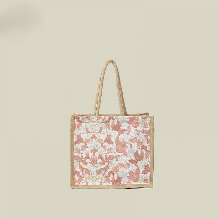 4 Colors Embroidery Handbag Flower