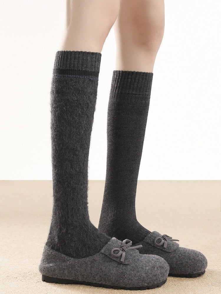 Calf Knit Socks 3-Color