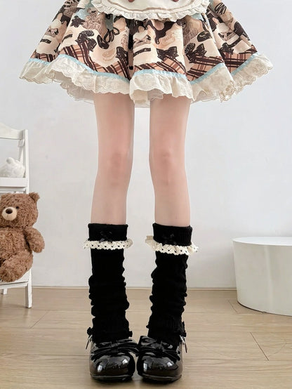Lace Ruffle 3 - Warmers Leg Colors