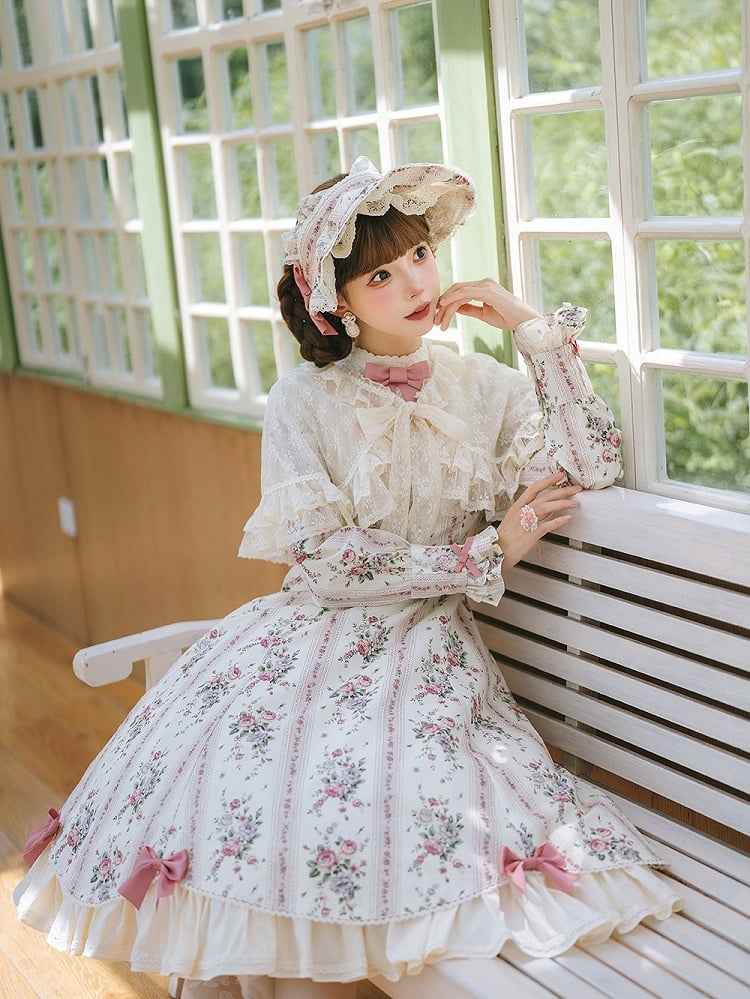 Beige Lace Cape - Miss Cube Dressworks