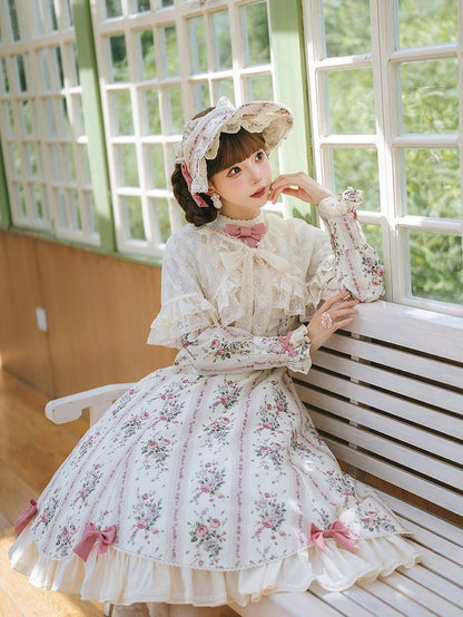 Beige Lace Cape - Miss Cube Dressworks