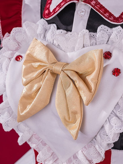 NEEDY GIRL OVERDOSE Sweets Paradise Dienstmädchenkleid Lolita-Stil Cosplay Kostüm