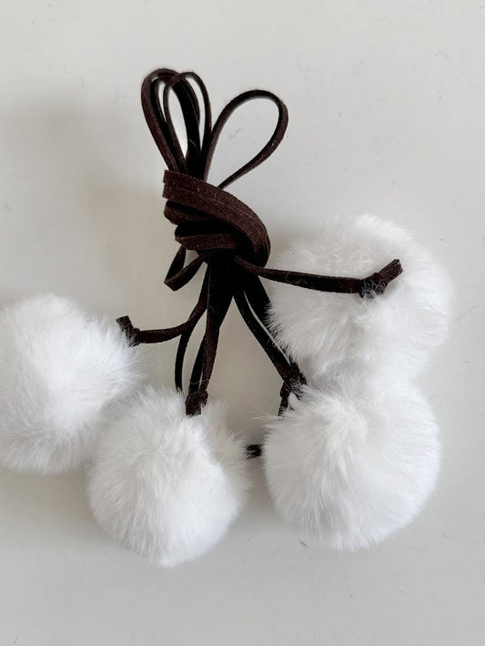 Warmer - Faux Pom-pom Accessories 8-Color Fur Leg Straps