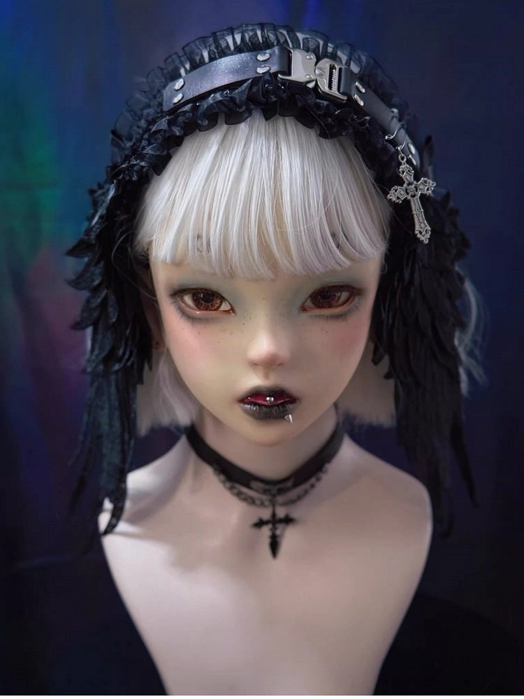 Dark Handmade Gothic Style Hairband - Strange Sugar
