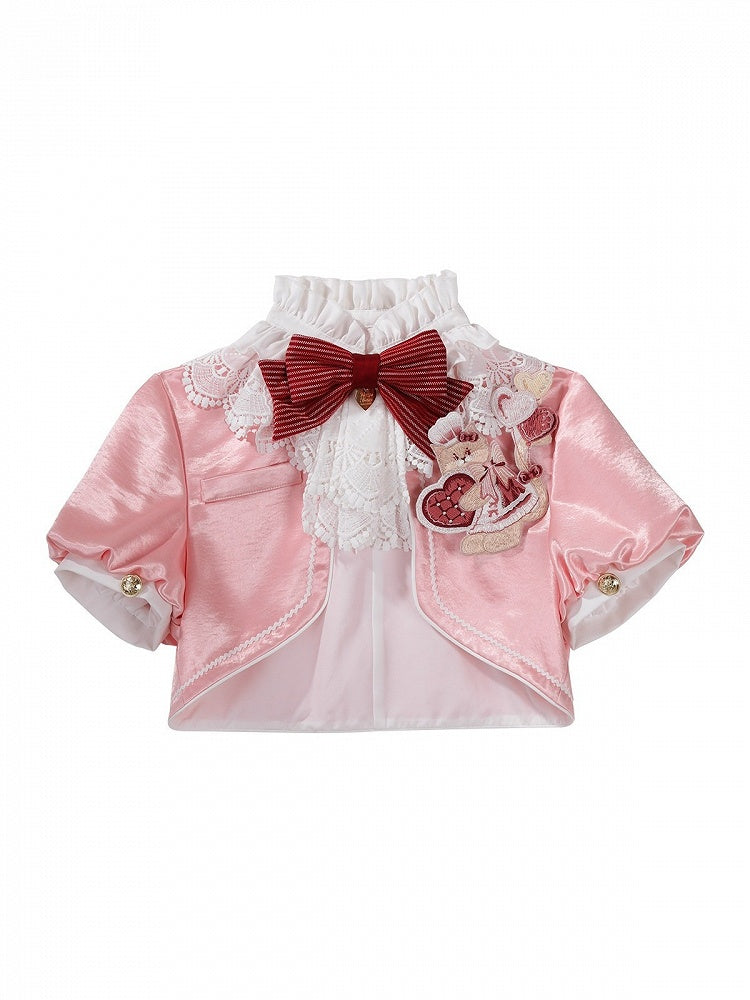 Pink Bowknot Bolero - Strawberry Night Fantasy - Unknown Star