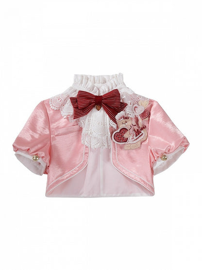 Pink Bowknot Bolero - Strawberry Night Fantasy - Unknown Star