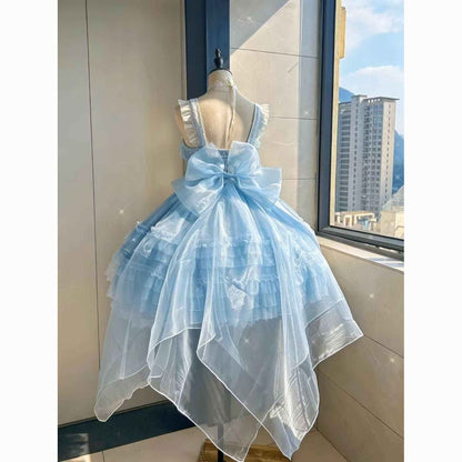 Lolita Ballet Style Bow Back Waist Decoration