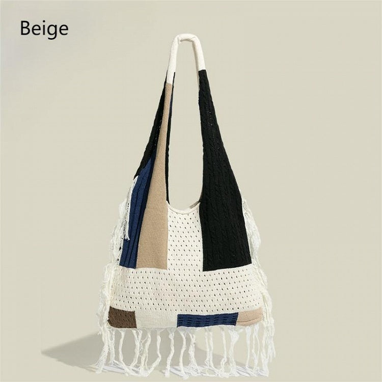 Shoulder Bag Accent Fringe Colors with 3