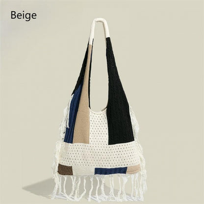 Shoulder Bag Accent Fringe Colors with 3