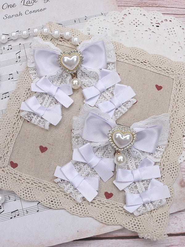 9 Color Hairclip Large Kei Options Bowknot Jirai