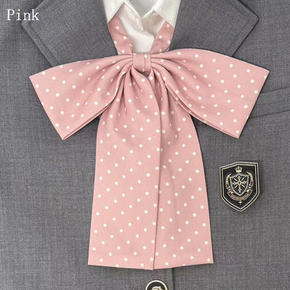 Tie Pattern 11 Bow Color Options Polka-Dot