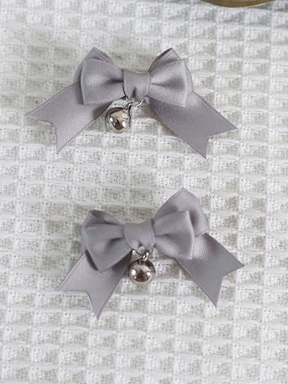 Hairclips Charm with Colors of Bowknot Bell A Pair Cute 14