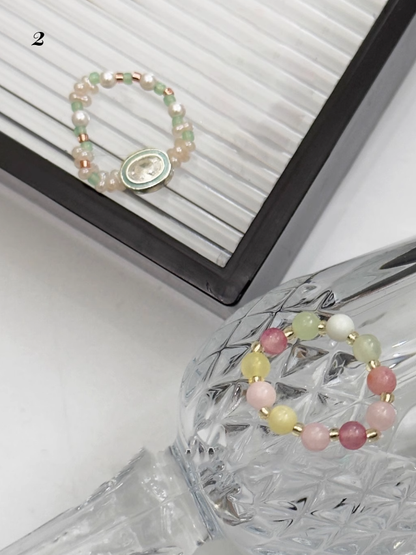 Y2K マクロン グミベア ネックレス リング ブレスレット