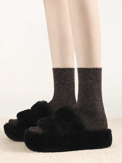 Socks Colors) Ribbed (4