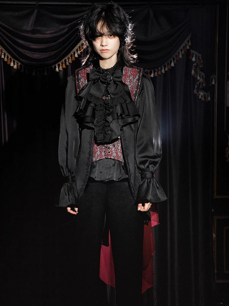 Schwarze Lolita-Hose von Ouji Fashion