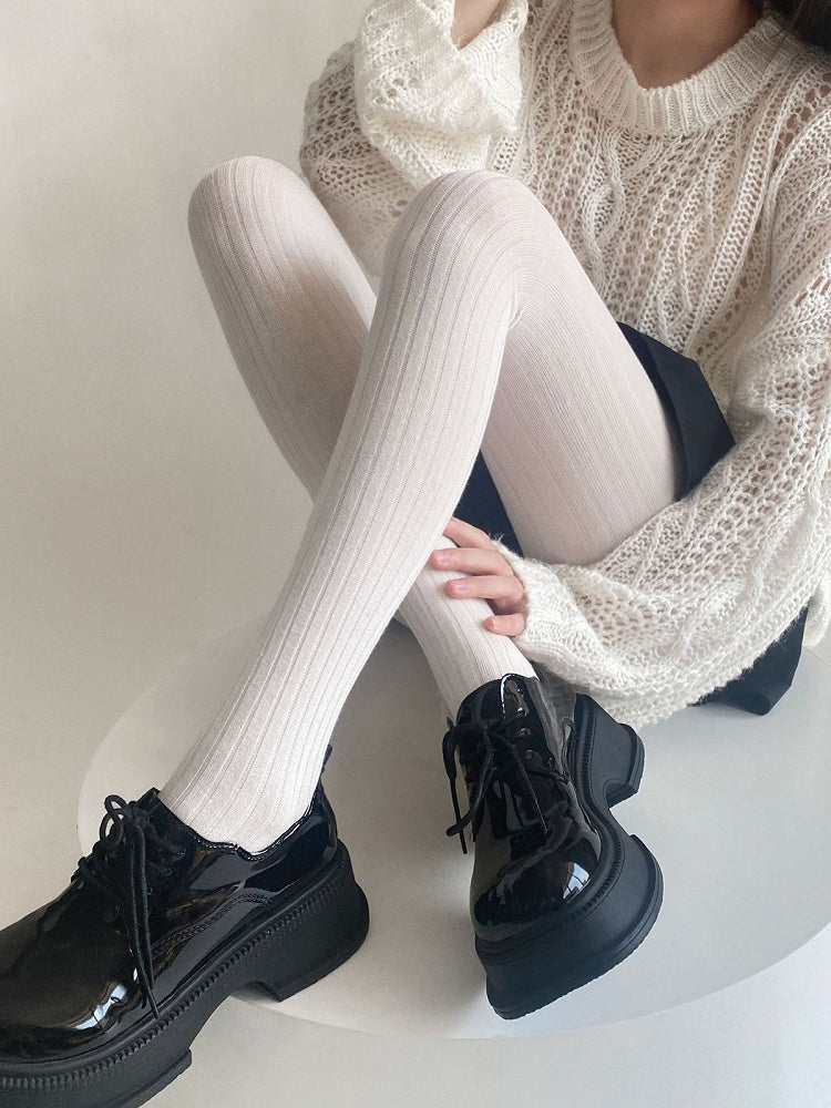 Style 5 Striped Colors Modern Tights