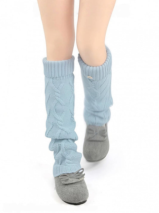 Cable Warmers Options) Slouchy (3 Leg Knit