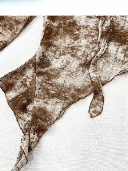 Millard with Dye - Scarf Long Tie Coffee Set Fashion Design Top Sleeves