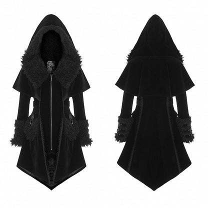 Cloaks Two Fake Black Gothic