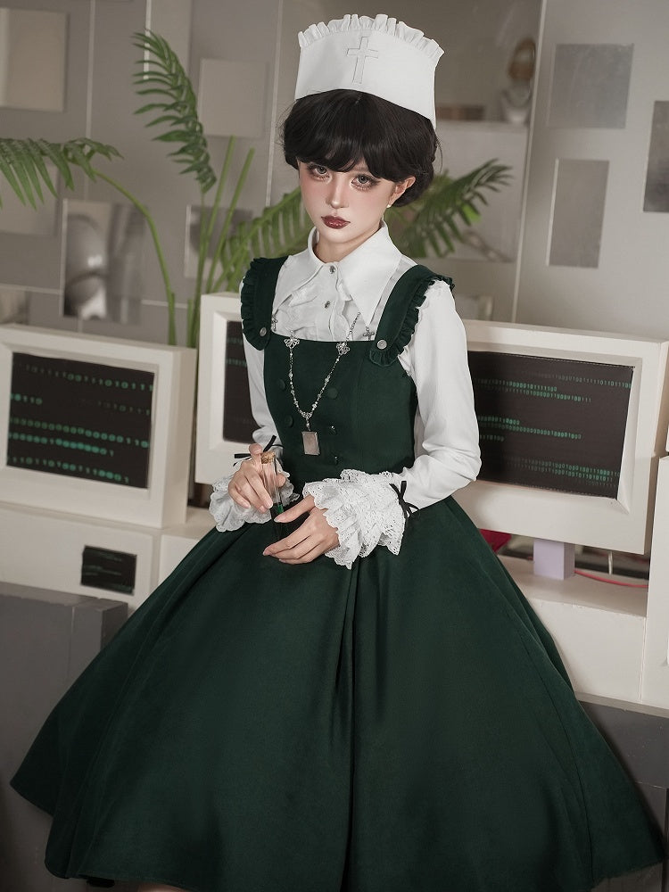 Cross Octopus Silver Necklace with Book Beaded and Pendant