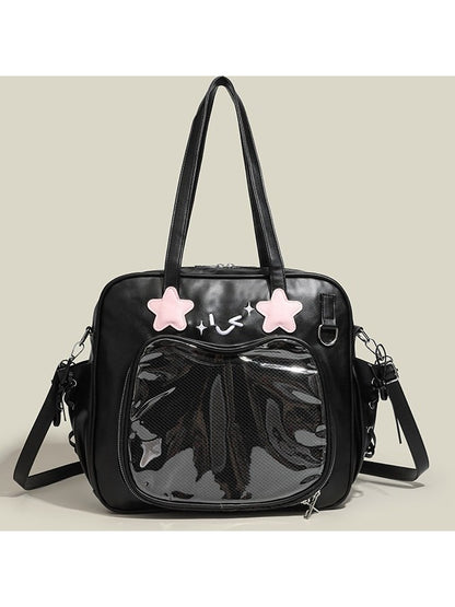 3-Color Kawaii Star Pattern Ita Bag