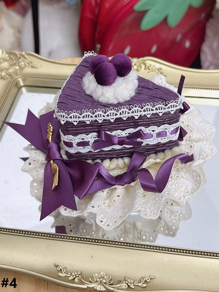 Color Sweet Triangular 12 Hat Cake Options Lolita Mini