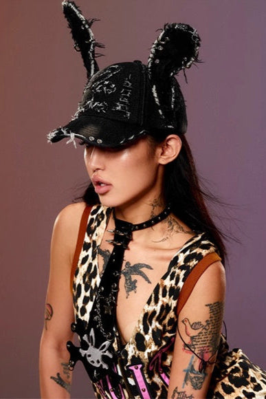 Denim Cowboy Hat Level Bunny Duck