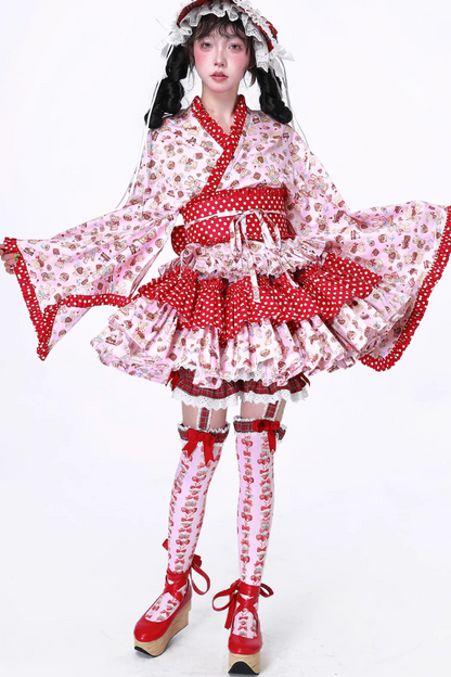 Rock Retro Kimono Lolita