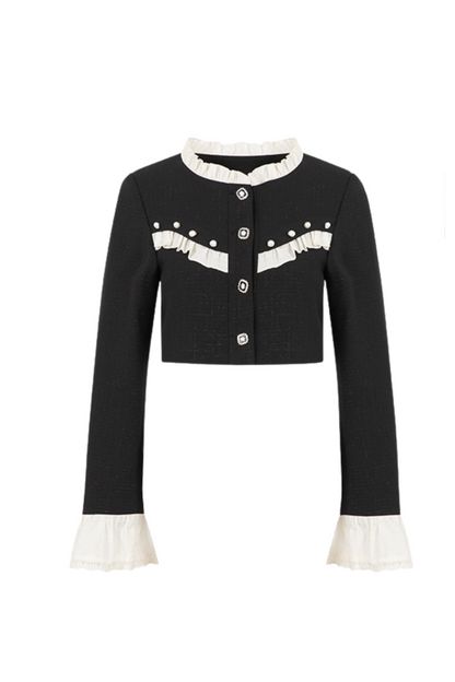 ショート丈フレンチシックジャケット