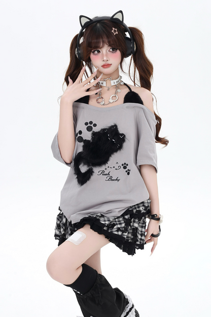 コール コージー Tシャツ キャット カジュアル