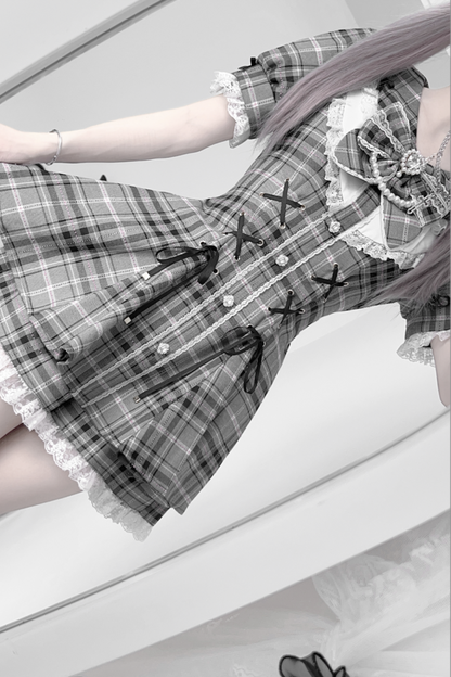 パフパンツインナーリボン＋トップスリーブ