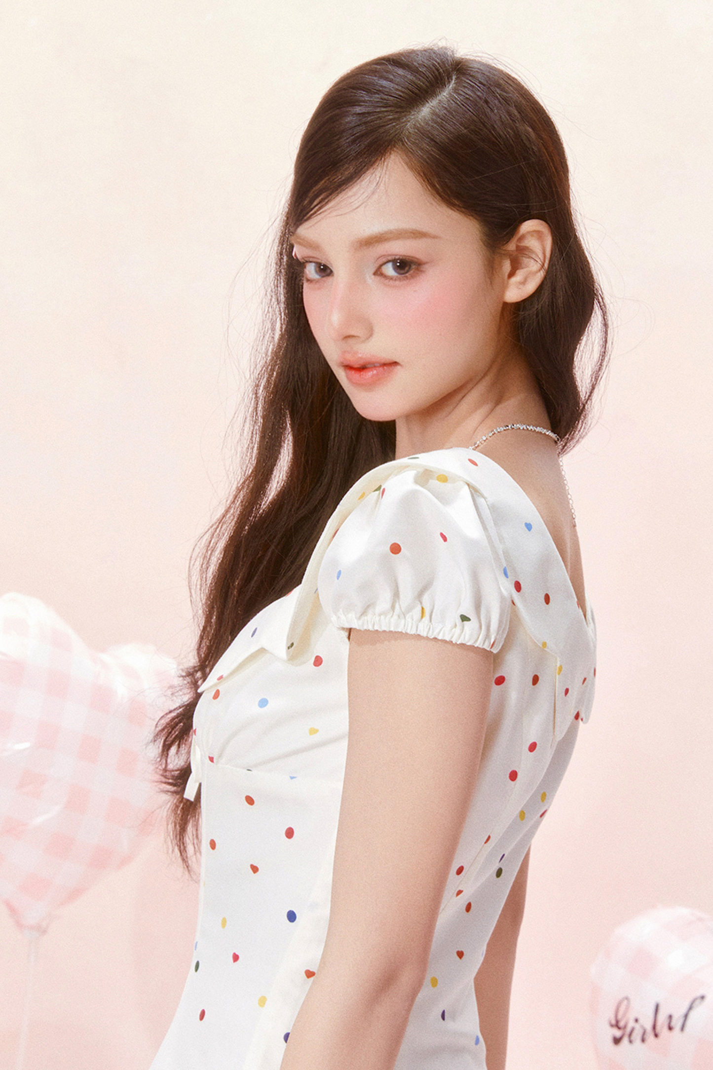 Kleid Jumping Dot Color