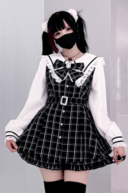 Reservations Sweet Shorts Top Ruffle Sailor + Dark