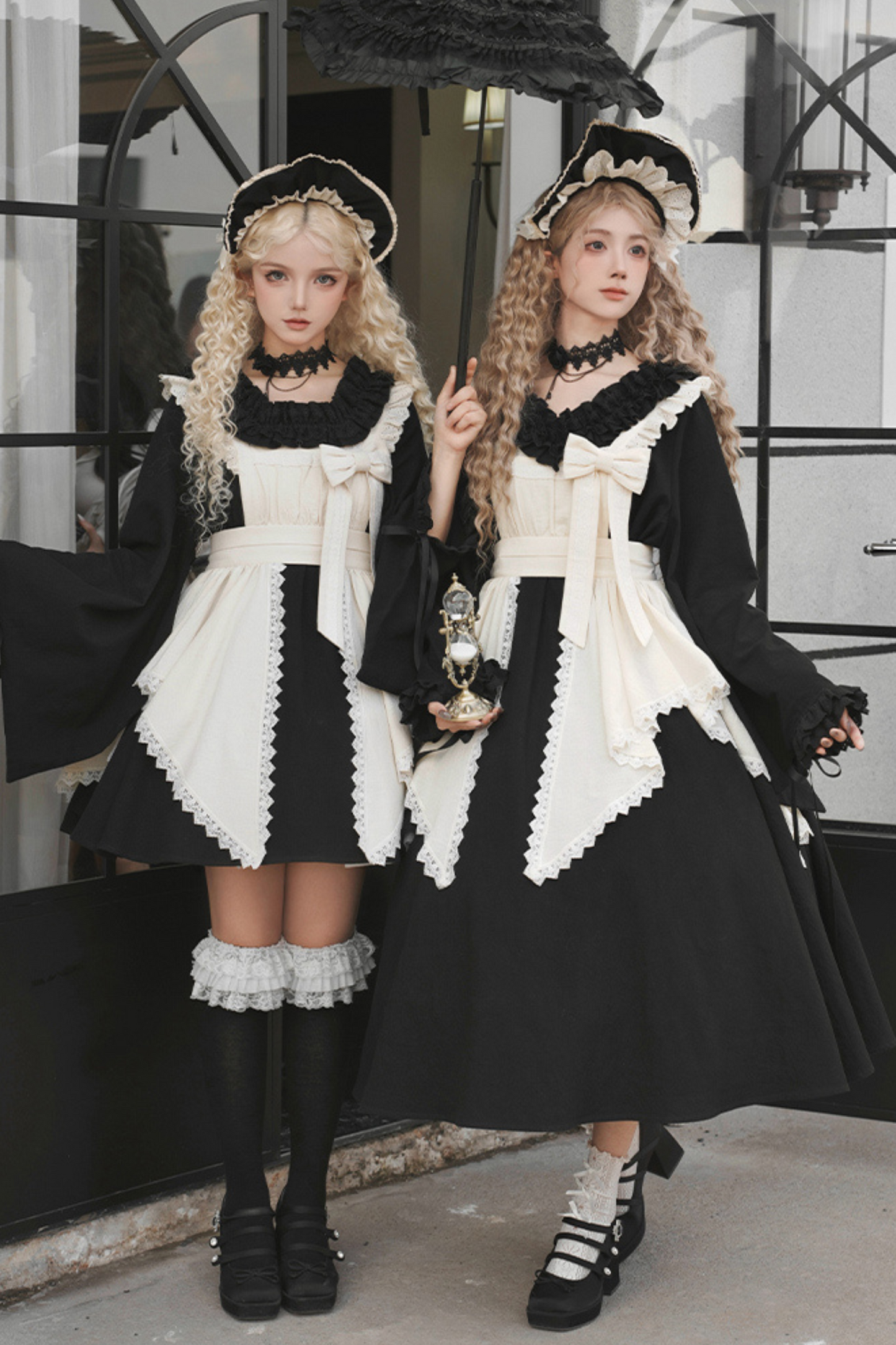 Apron Dress + Lolita Doll Gothic