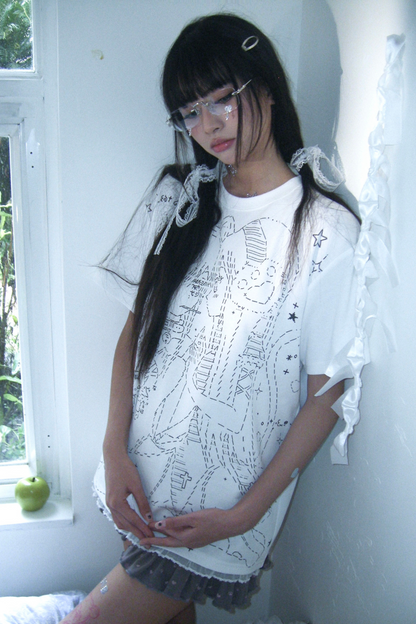 マインデザインTシャツ シャイルース アニメ