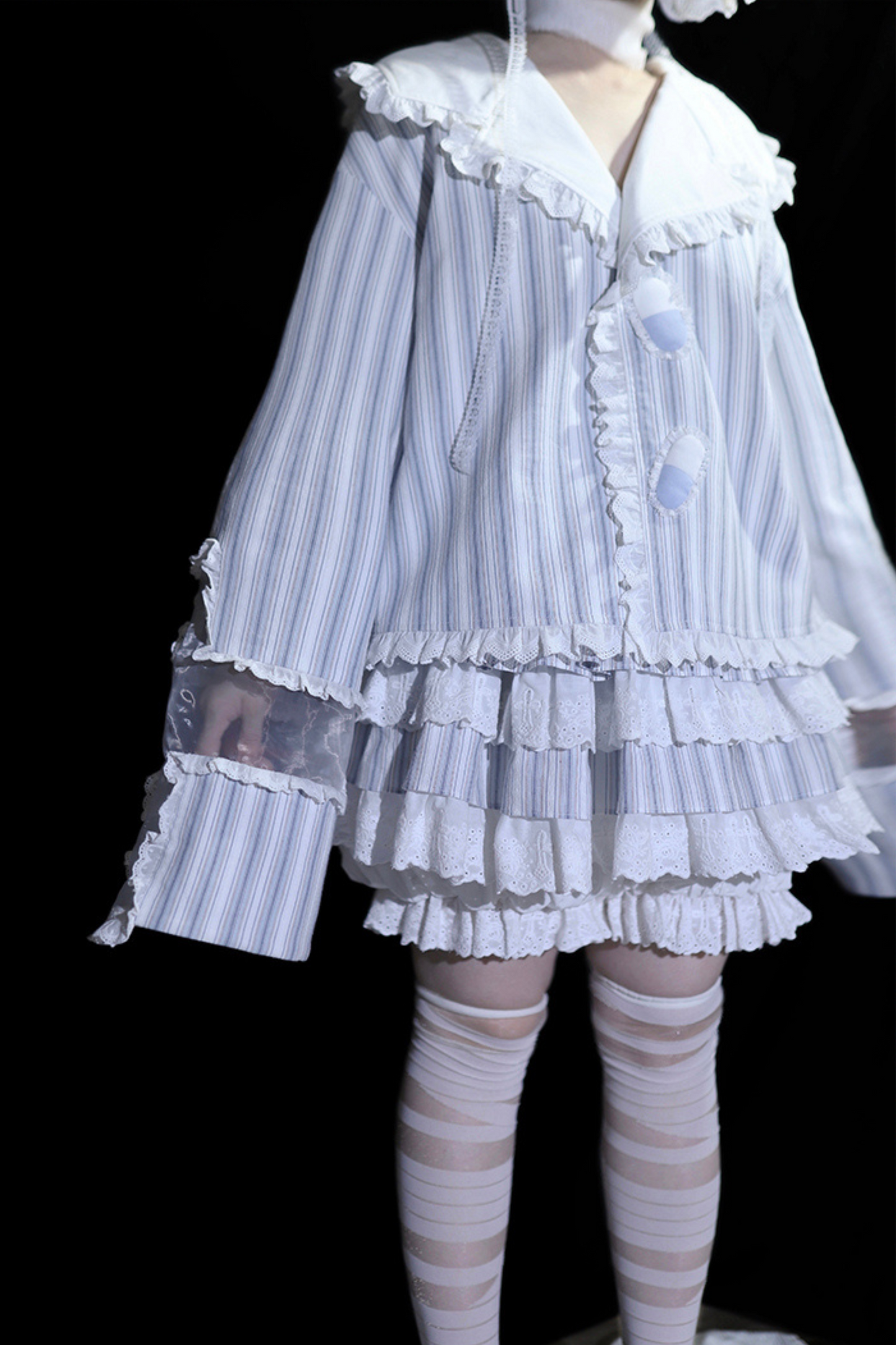 21 Tops Band Eye Subculture for Stripe the Around Angels reservations: Shorts Mask World👼Medical June Deadline Night Hair + Hat