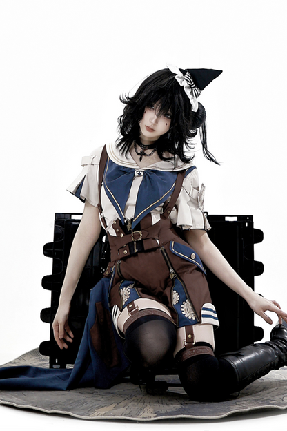 ボーイッシュセットアップスチームパンクプリンス