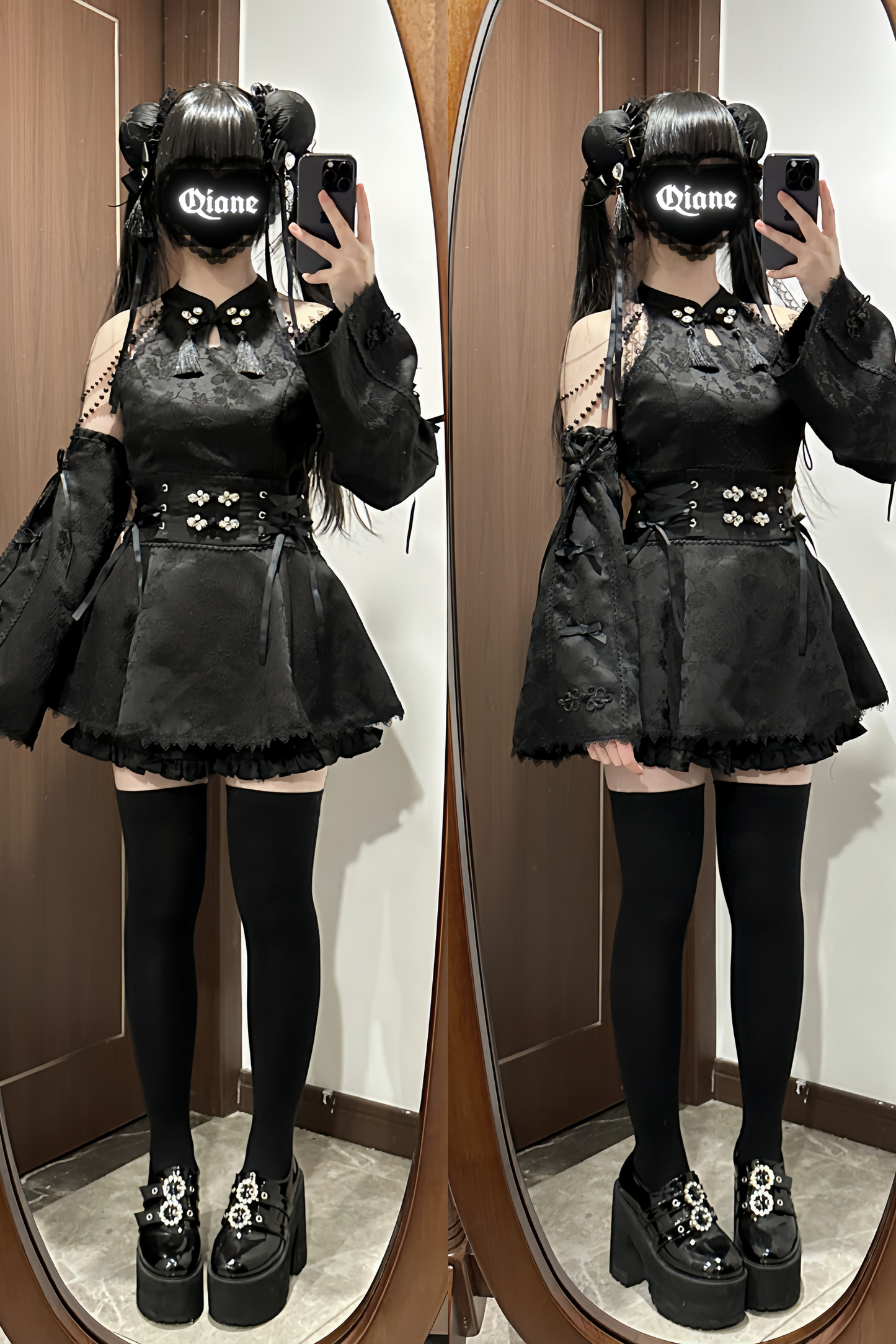 フリルスタンド+トップアイテムチャイナマインリザーブパンツアクセサリー