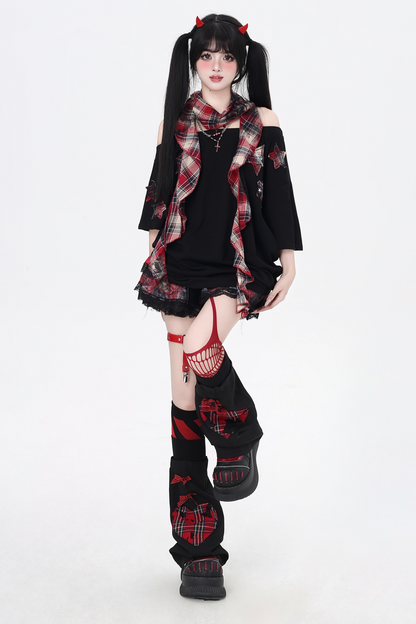 Süße coole Star American Patch Tops