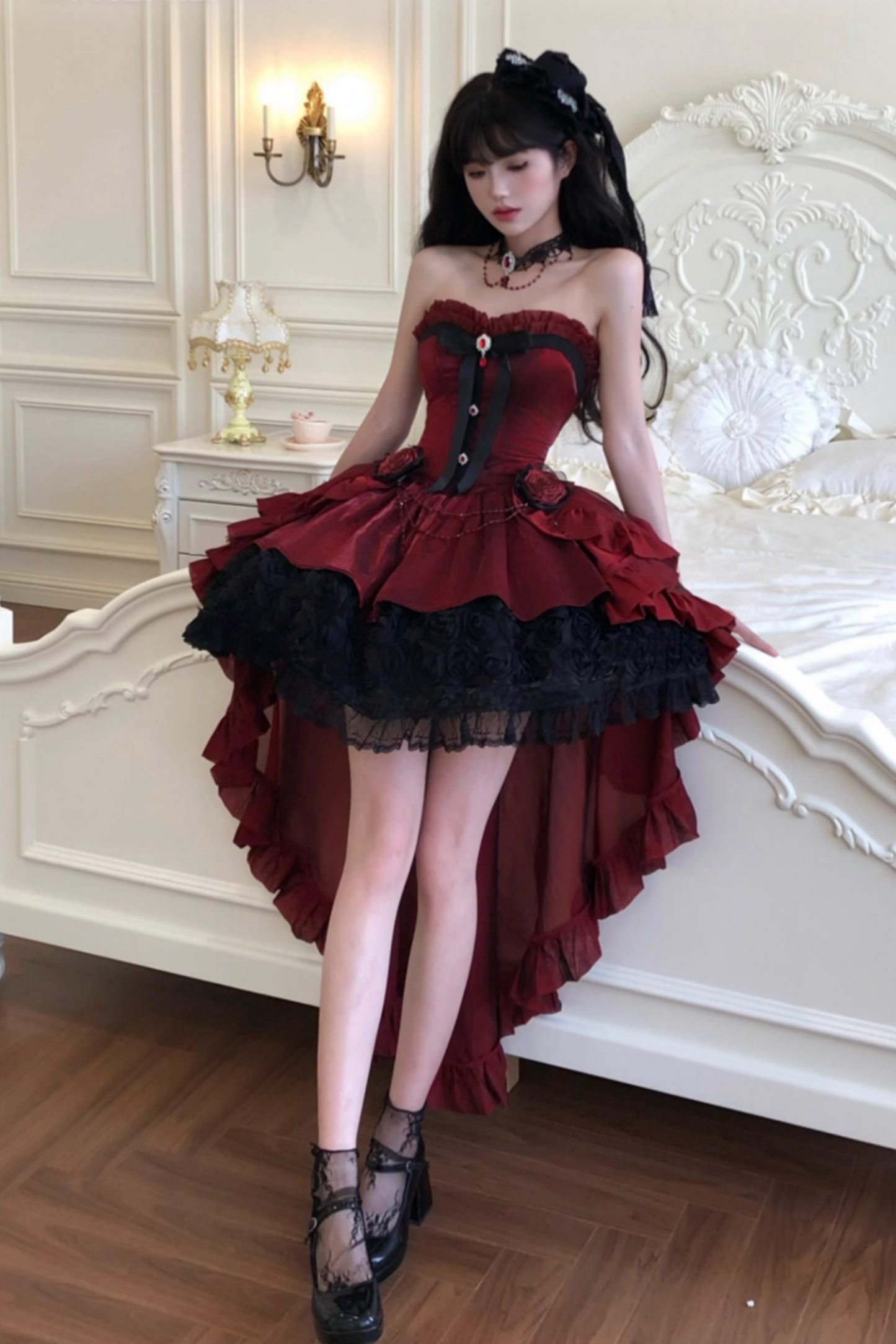 Set reservations: Trailing Gothic for Elegant Gorgeous Deadline 28th Rose April + Version Dress
