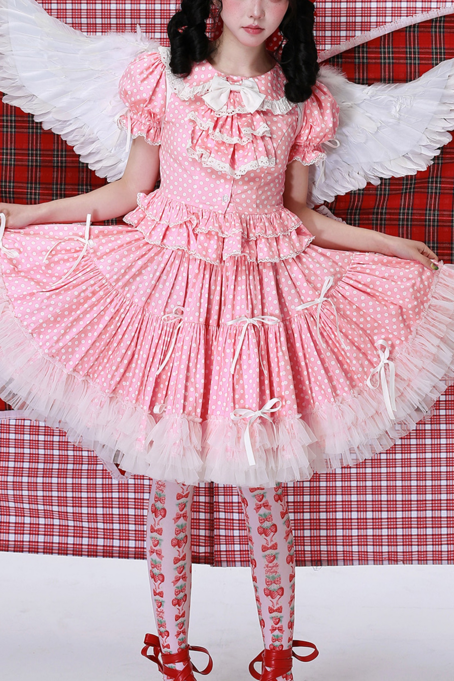 Mittel ausgestellter Retro-Pop-Rock