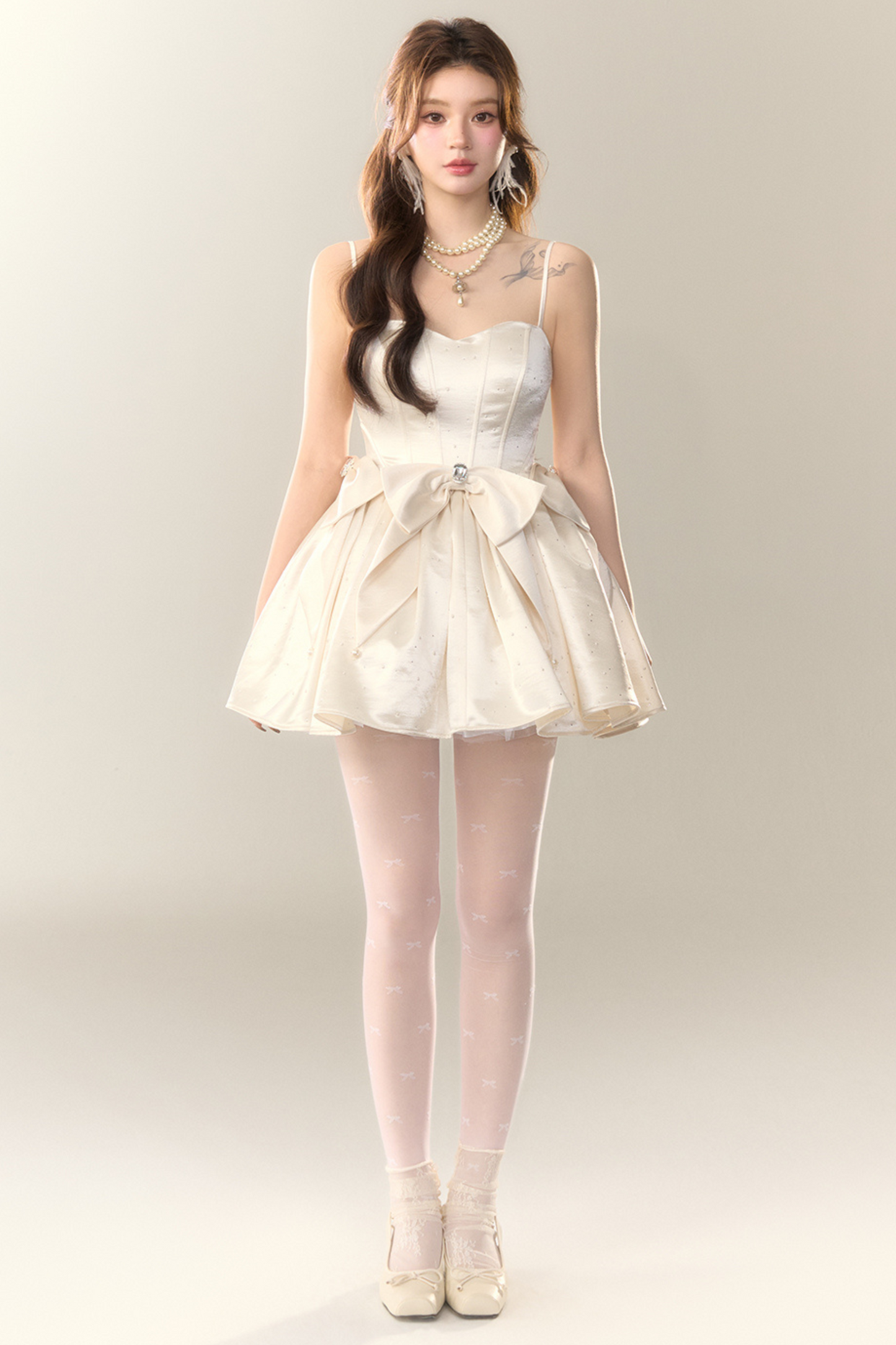 Soul Princess Kleid mit Schmuckschleife, Camisole und Tutu