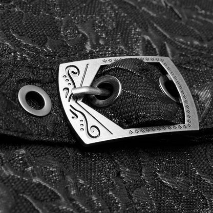 Black Gothic Men's Red Gorgeous Vest