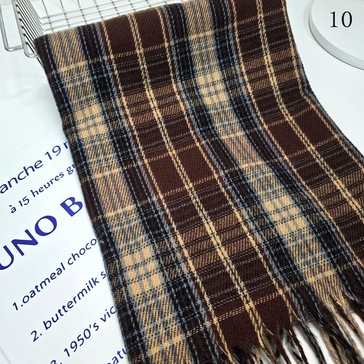 Plaid Scarf Pattern Options 17