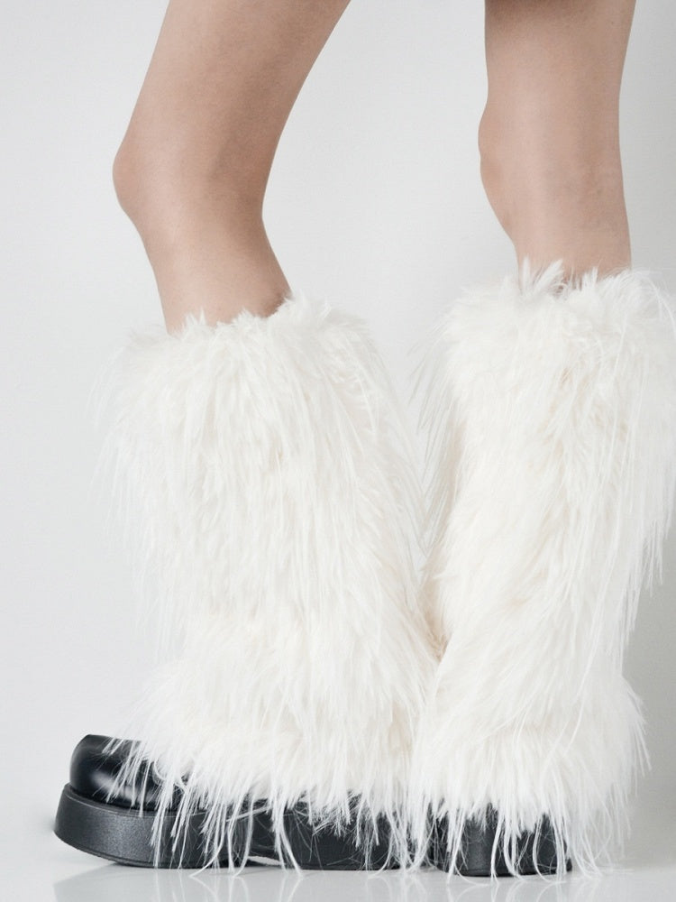 Y2K Fuzzy Leg Version 6 Short/Long Warmers Colors