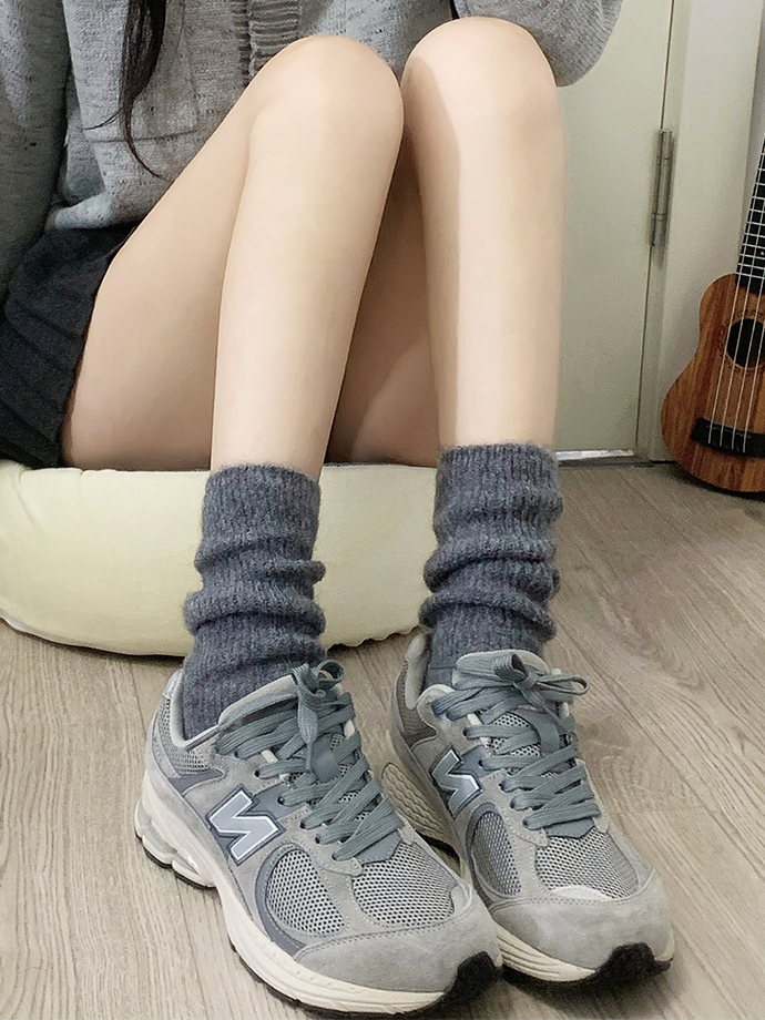 6 Options Print Design Calf Socks