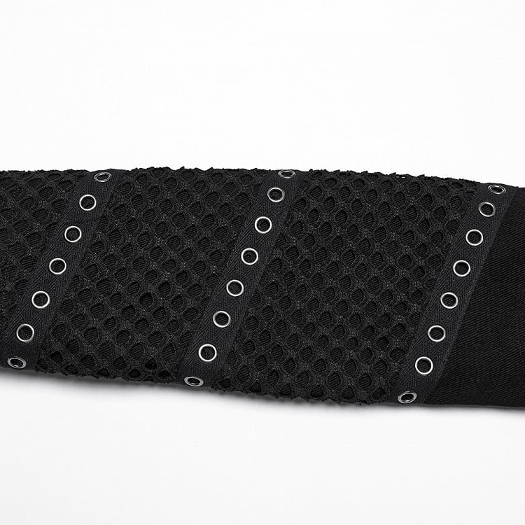 Black Punk Ultra Short Motorcycle Jacket